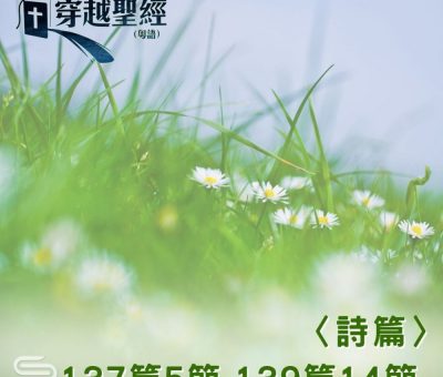 Soooradio 基督教廣播電台 穿越聖經（692） - 〈詩篇〉137篇5節-139篇14節